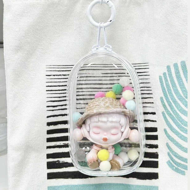 Display Storage Bag PVC transparent for Pop Mart Figures