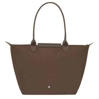 Large Le Pliage Terra/Clay Tote Bag in Recycled Canvas