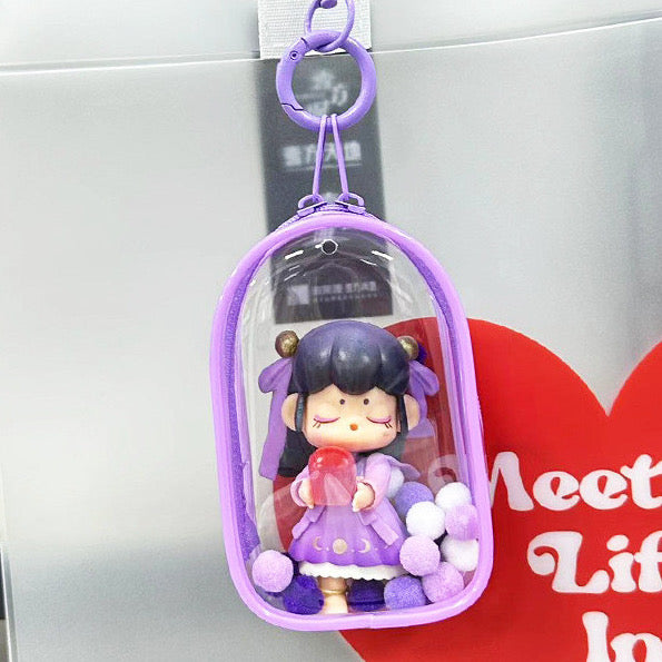 Display Storage Bag PVC transparent for Pop Mart Figures