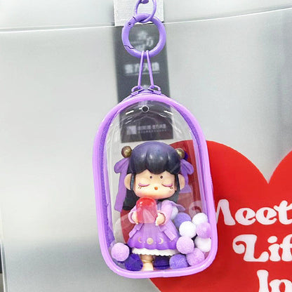 Display Storage Bag PVC transparent for Pop Mart Figures