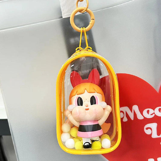 Display Storage Bag PVC transparent for Pop Mart Figures